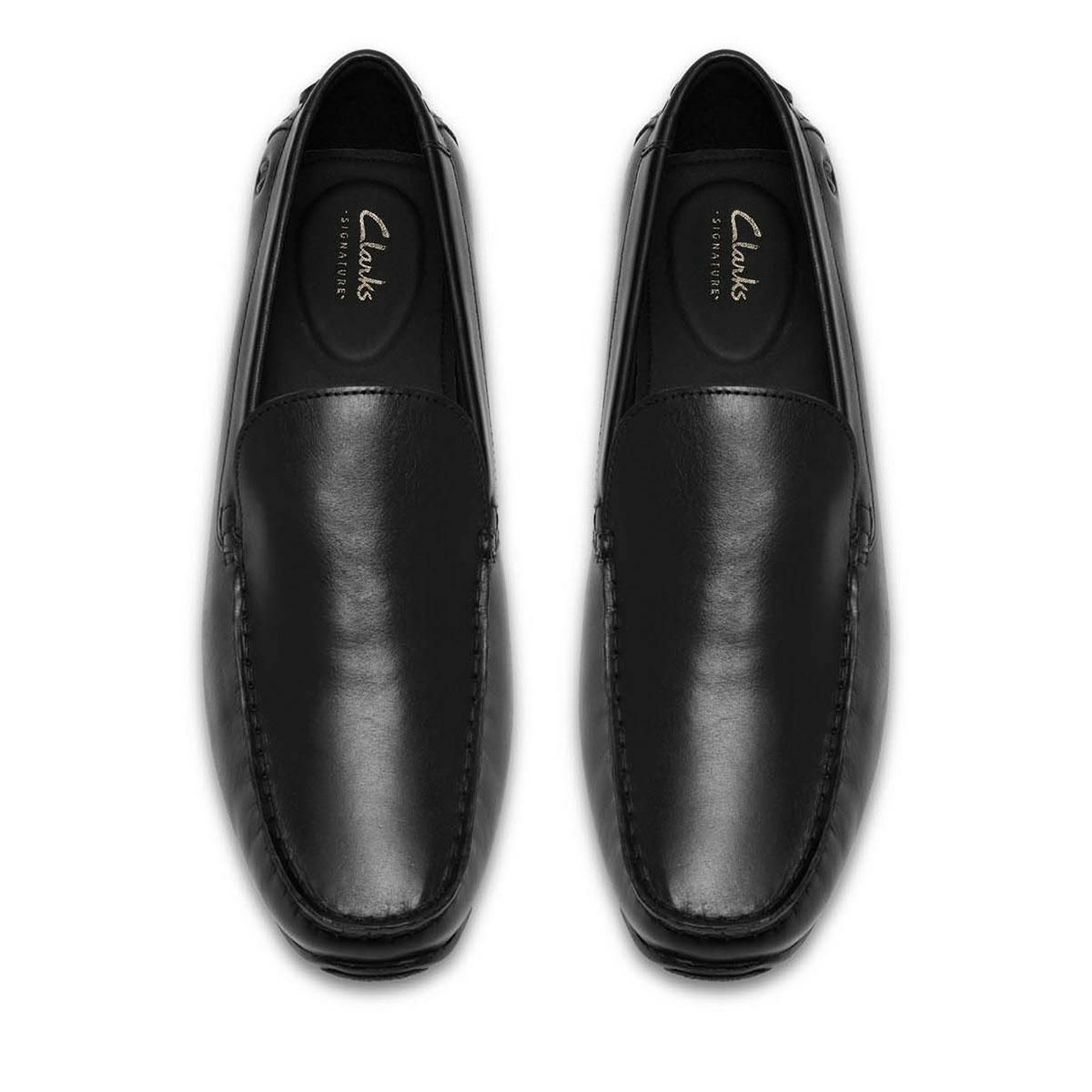 クラークス メンズ カジュアルシューズ コースリープレイン ブラック ダークブラウン Clarks