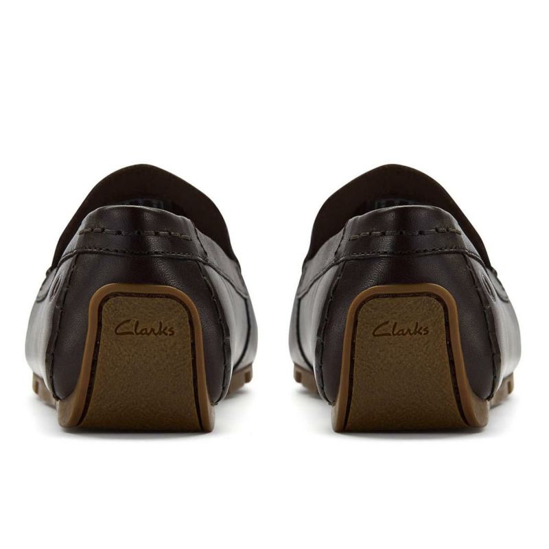 クラークス メンズ カジュアルシューズ コースリープレイン ブラック ダークブラウン Clarks