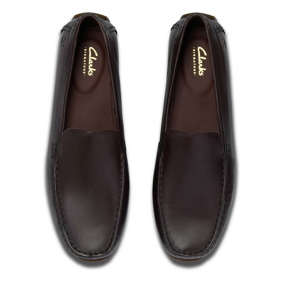 クラークス メンズ カジュアルシューズ コースリープレイン ブラック ダークブラウン Clarks