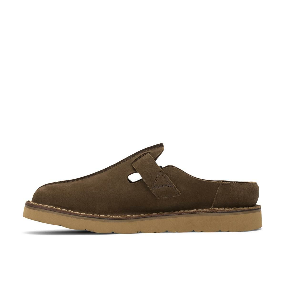 クラークス メンズ カジュアルシューズ ソルスブリーミュール カーキスエード Clarks 26186616