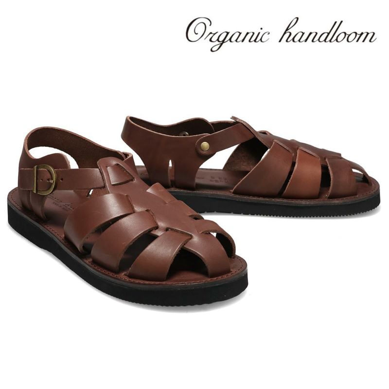 オーガニックハンドルーム メンズ カジュアルシューズ グルカ 国産(日本製) ORGANIC HANDLOOM gurkha