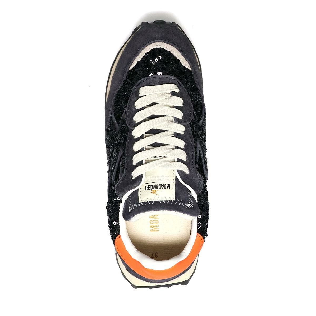 モアコンセプト レディース ハイプ ブラック イタリア製 MOACONCEPT hy112