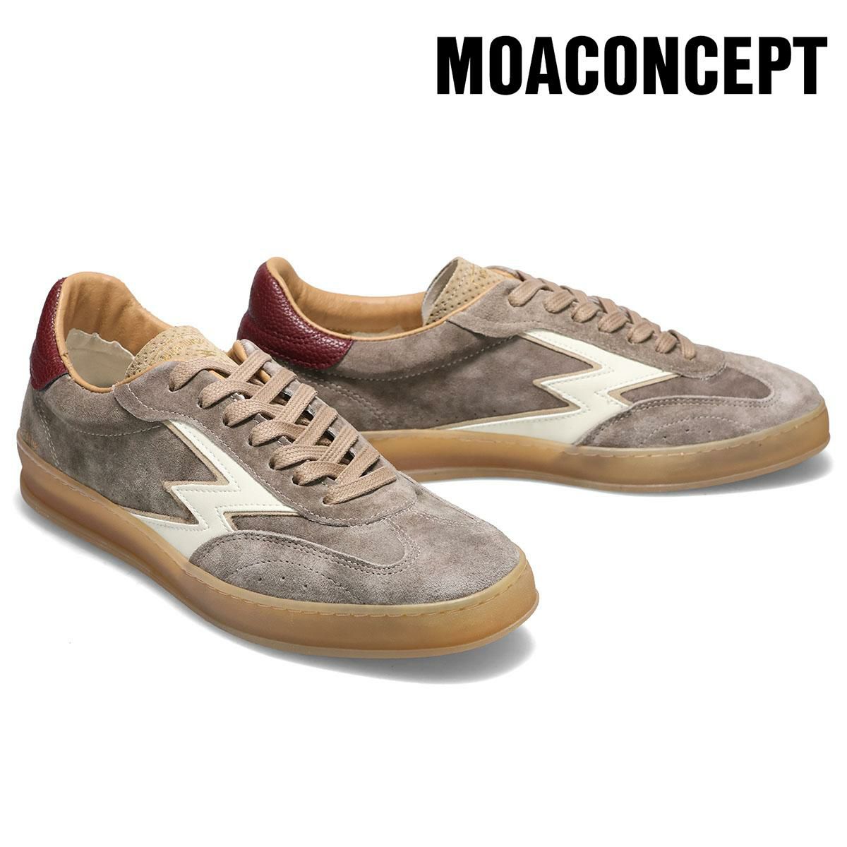 モアコンセプト メンズ スニーカー クラブ イタリア製 MOACONCEPT club