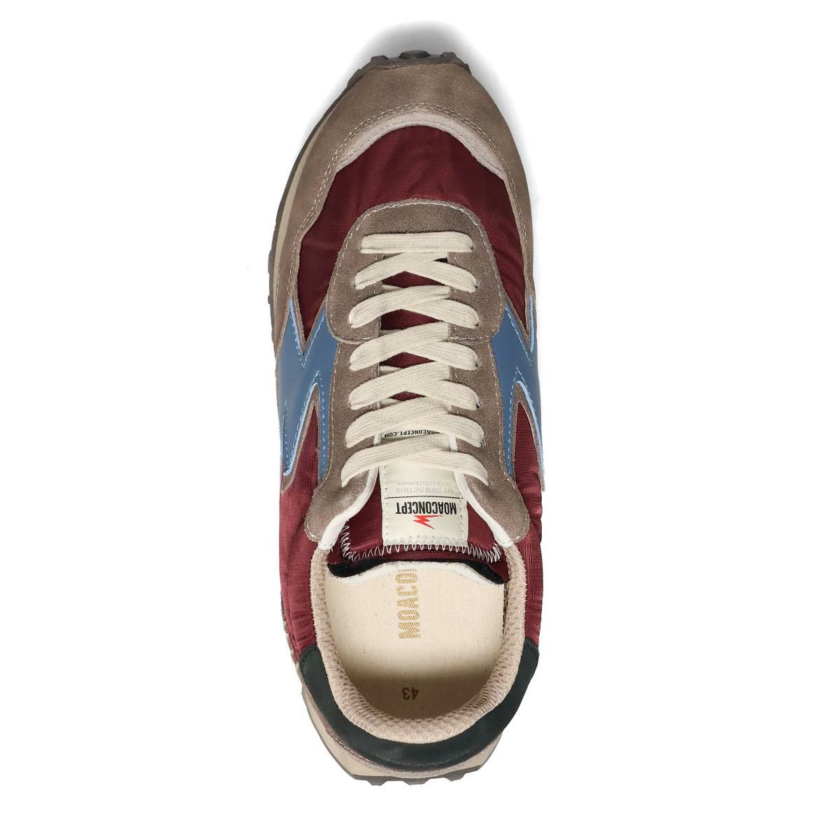 モアコンセプト メンズ スニーカー ハイプ イタリア製 MOACONCEPT hy108