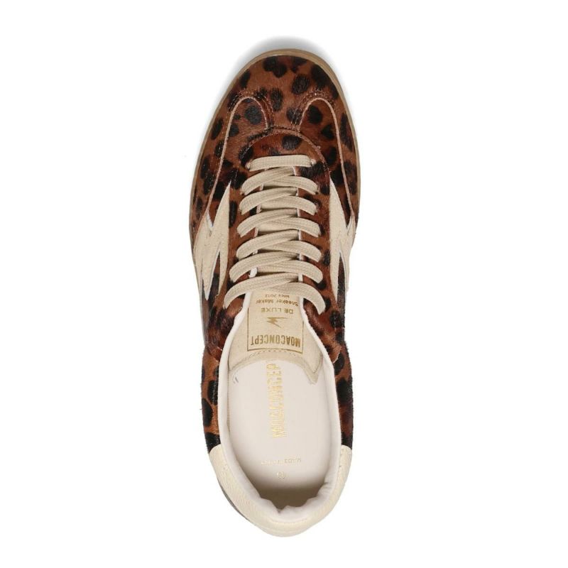 モアコンセプト メンズ レディース ユニセックス スニーカー クラブデラックス レオパード イタリア製 MOACONCEPT mg635co