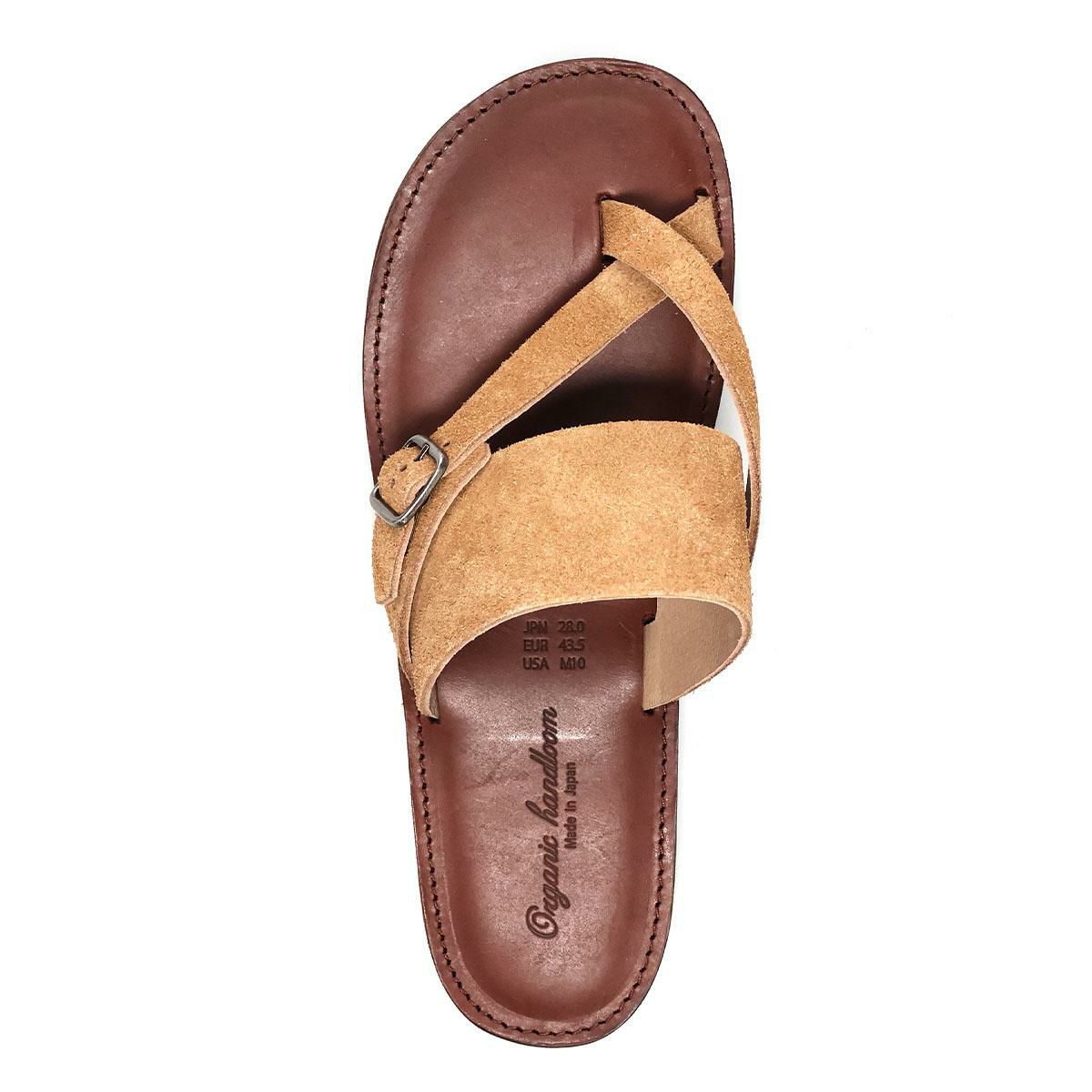 オーガニックハンドルーム メンズ カジュアルシューズ トレント 国産(日本製) ORGANIC HANDLOOM trent