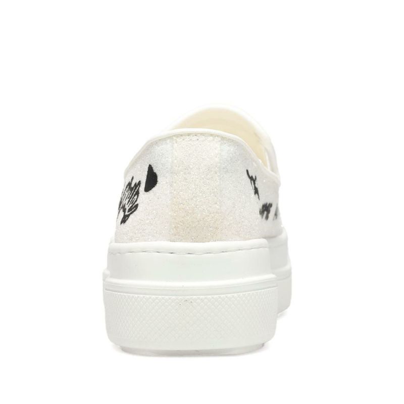 ジョイアンドマリオ レディース フェイスデザインスリッポン Joy & Mario 83693w