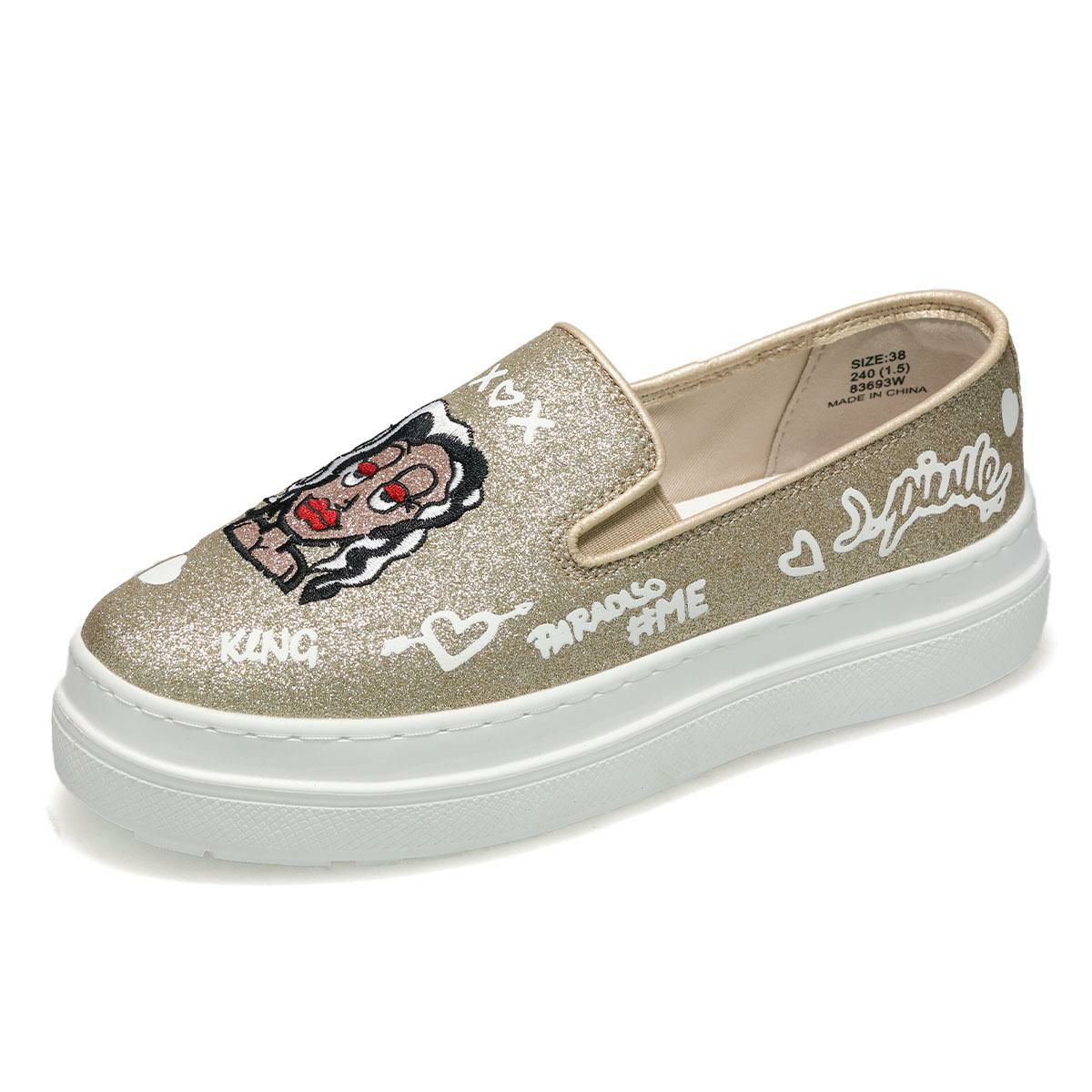 ジョイアンドマリオ レディース フェイスデザインスリッポン Joy & Mario 83693w