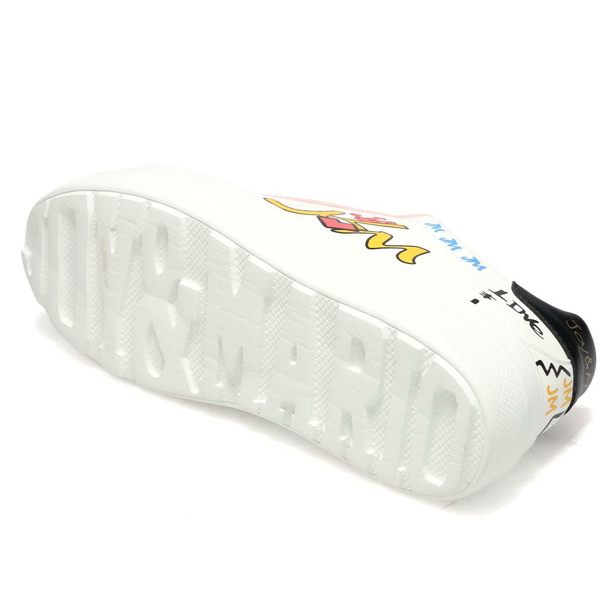 ジョイアンドマリオ レディース カラフルペイントデザインスニーカー Joy & Mario 83696w